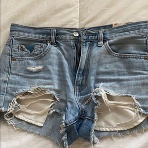 American Eagle cut off shorts